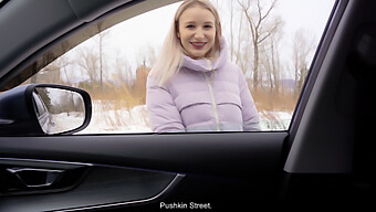 A Taxi Ride To A Czech Girl'S Place For Free - All In Exchange For Oral Pleasure!