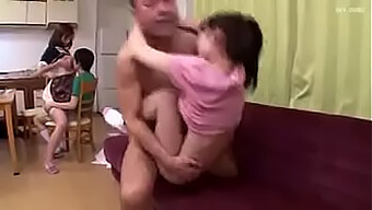 Japanese Girl Gets Dominated In Sitting Position