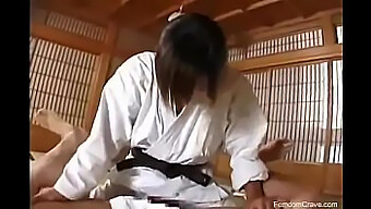 Japanese Martial Arts Expert Gets Analed By Girlfriend