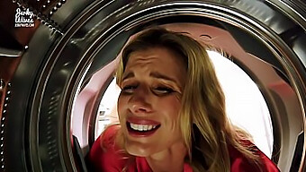 Pov Sex With A Mature Stuck Milf In The Dryer - Cory Chase