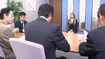 Teen Japanese Girl Gets Hired And Fucked By Her Boss After Job Interview