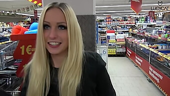 Lucy Cat Has Anal Sex In A Supermarket - A Thrilling Outdoor Experience