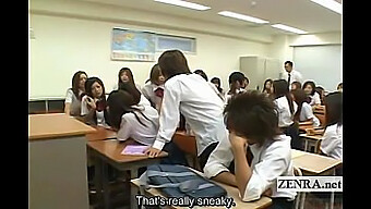 Japanese High School Students Undress Fellow Classmate