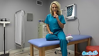 Nurse420 Enjoys Solo Play With Sex Toys During Lunch Break