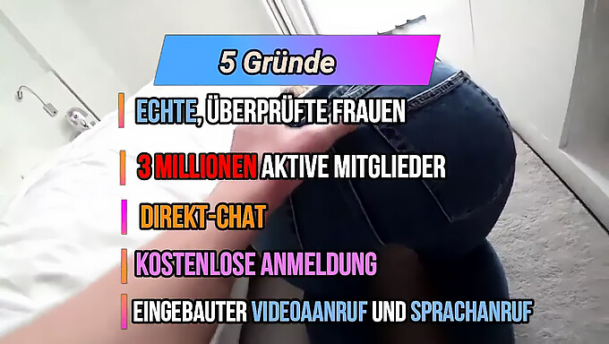 Deutsche Amateurin genießt hardcore Analsex mit dicken Titten