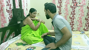 Desi Student Gets Intimate With Friend'S Wife In Solo Session