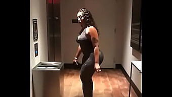 Voyeuristic Pleasure At Hotel With A Big Black Booty