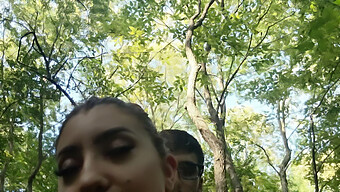 Romantic Outdoor Sex With My Girlfriend In The Woods