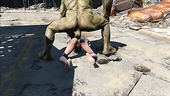 การซุ่มโจมตีธีม Hentai บน Elie ใน Fallout 4