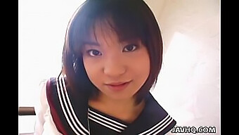 Uninhibited Japanese Teen Receives Facial In Raw Video